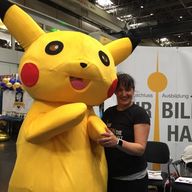 Bild mit Pikachu